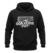 Goalkeeper Piet Hoodie I Code Black