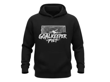 Goalkeeper Piet Hoodie I Code Black