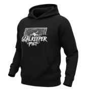 Goalkeeper Piet Hoodie I Code Black