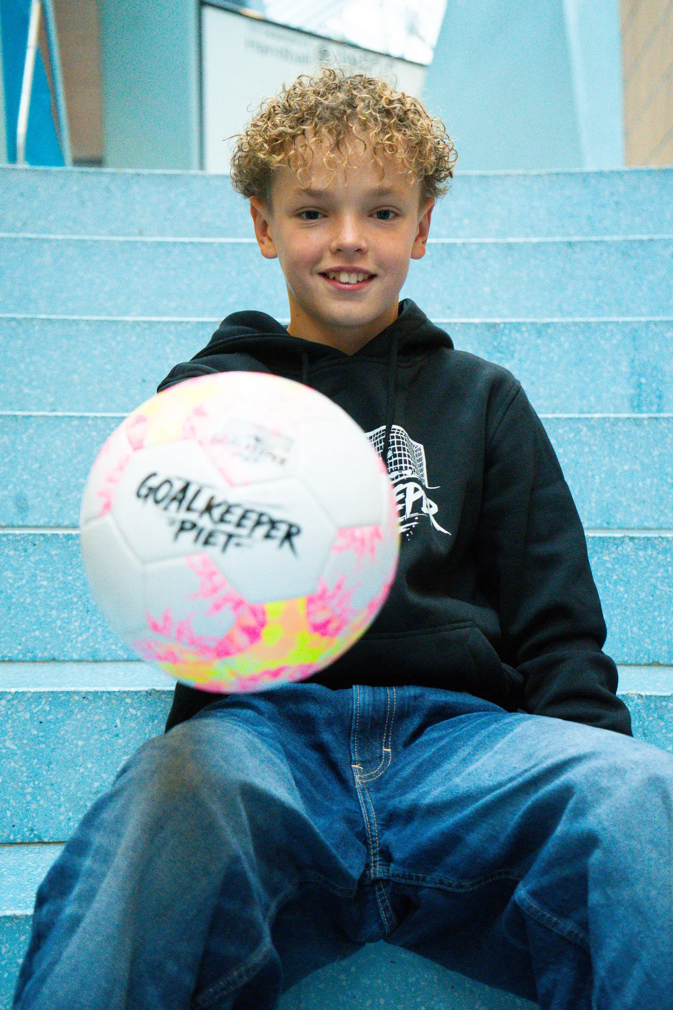 Goalkeeper Piet Fussball I ONE Size 5